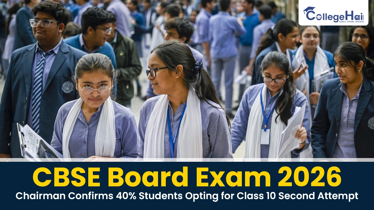 CBSE Board Exam 2026: 40 Persent of Class 10 Students Opt for Second Attempt.webp